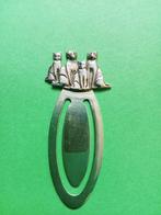 Mooie Zilveren Boekenlegger met 4 Poesjes, Verzenden, Zilver