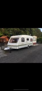 Swift Toscane 490 compleet met inventaris, Caravans en Kamperen, Caravans, Vast bed, Rondzit, Kachel, Particulier