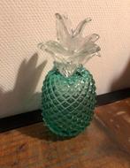 Riverdale ananas beeld decoratie groen blauw glas nieuw, Nieuw, Overige typen, Ophalen of Verzenden
