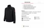 Schippersjas/thermofleece heren maat L, Kleding | Heren, Maat 52/54 (L), Zwart, Zo goed als nieuw, Ophalen