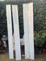 Metalen Louvre Deuren - Set van 4, Ophalen, Gebruikt, Minder dan 80 cm, 215 cm of meer