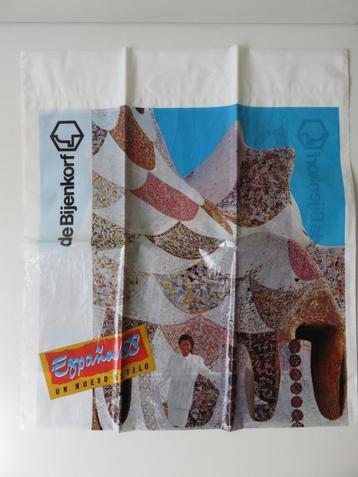 plastic tasje De Bijenkorf España '88 beschikbaar voor biedingen