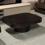 Japandi salon tafel met ronde hoeken **nieuw**, Ophalen, Japandi, 100 tot 150 cm, Nieuw