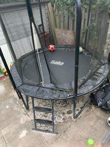 Salta Trampoline 240cm met Net en Hoes beschikbaar voor biedingen