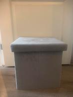Opbergdoos grijs opklapbaar, Minder dan 50 cm, Ophalen of Verzenden, Zo goed als nieuw, Minder dan 50 cm