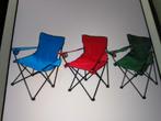 Opvouwbare campingstoeltjes, Caravans en Kamperen, Ophalen, Zo goed als nieuw