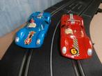 Fleischmann slot car 3210 blauw Caltex 4 en 1 oranje "70,s, Ophalen of Verzenden