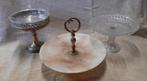 Vintage Schalen  - Glas, Marmer & Metaal, Antiek en Kunst, Antiek | Schalen, Ophalen of Verzenden