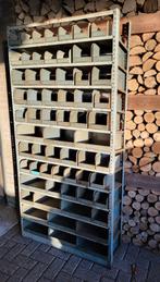 Magazijnkast industriële kast ijzer vintage stellingkast, Ophalen, Gebruikt