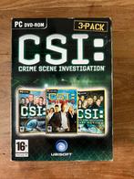 Pc game CSI : crime scene investigation 3-pack, 1 speler, Ophalen of Verzenden, Gebruikt, Vanaf 16 jaar