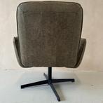 NIEUW - Fauteuil Lugo mosgroen - Ecoleder, Huis en Inrichting, Stoelen, Ophalen, Metaal, Twee, Overige kleuren