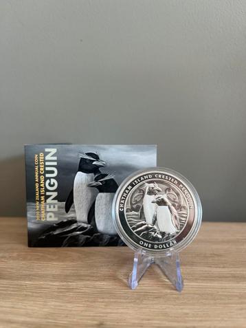 “2020 Zilveren 1 ozPenguin – Gelimiteerd beschikbaar voor biedingen