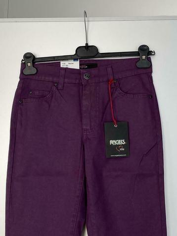 G33 Nieuw: jeans/broek Angels Rachel mt. 36=S paars L30