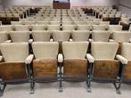 Theaterstoelen / Bioscoopstoelen vintage, Ophalen, Bruin, Vintage, Zo goed als nieuw