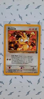 Team Rocket 1999-2000 Meowth 62/82. B, Hobby en Vrije tijd, Verzamelkaartspellen | Pokémon, Ophalen of Verzenden, Losse kaart