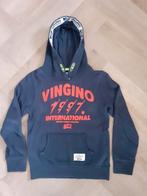 Vingino sweater donker blauw maat 140, Kinderen en Baby's, Kinderkleding | Maat 140, Jongen, Trui of Vest, Gebruikt, Ophalen of Verzenden