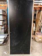 Nieuwe zwarte staal look binnendeur 93,231,5 cm vol spaan, Ophalen, 80 tot 100 cm, 215 cm of meer, Binnendeur