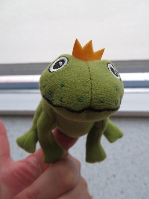 Vingerpopje Kikker van Ikea van de kikker en de prins, Kinderen en Baby's, Speelgoed | Knuffels en Pluche, Zo goed als nieuw, Kikker