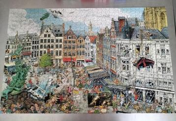 Ravensburger puzzel : Antwerpen, 925 stukjes.
