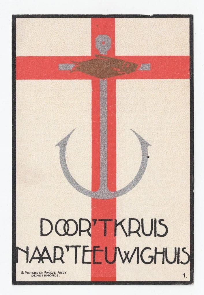 Overlijden Pastoor van Kampenhout, Meye-Zegveld (1945), Verzamelen, Bidprentjes en Rouwkaarten, Ophalen of Verzenden, Bidprentje