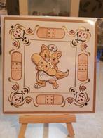 Kaartje hobbydots beterschap poesje met pleister, Ophalen of Verzenden, Nieuw, Overige thema's