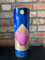 Mara Vaas van Goebel, met oosters patroon kleuren blauw/goud, Ophalen of Verzenden