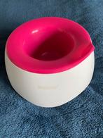 Hoppop, wit, fuchsia plaspotje, zgan., Kinderen en Baby's, Badjes en Verzorging, Overige merken, Overige typen, Ophalen of Verzenden