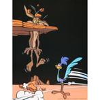 Looney Tunes poster bij Stichting Superwens!, Nieuw, Ophalen of Verzenden, A1 t/m A3, Rechthoekig Staand