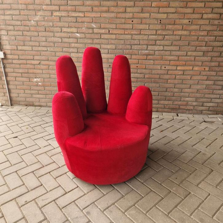 Retro fauteuil handstoel jaren 90 fauteuil draaifauteuil, Verzamelen, Retro, Huis en Inrichting, Ophalen of Verzenden