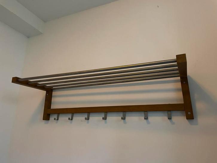 Retro IKEA Kapstok - Wandmodel, Huis en Inrichting, Woonaccessoires | Kapstokken, Gebruikt, Wandkapstok, Minder dan 100 cm, Hout