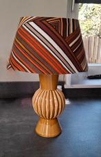 Handgemaakte retro vaaslamp schemerlamp vintage stijl 60 cm, Huis en Inrichting, Lampen | Tafellampen, Ophalen of Verzenden, Zo goed als nieuw