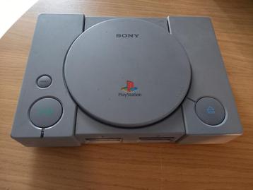 sony playstation 1 + spel crash bash zonder kabels beschikbaar voor biedingen