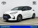 Toyota Yaris 1.5 Hybrid 130 GR Sport | Premium pack | Stuur/, Auto's, Toyota, 450 kg, Zwart, Met garantie (alle), Wit