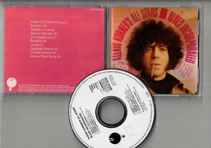 ALEXIS KORNER ALL STARS CD Blues Incorporated, Cd's en Dvd's, Cd's | Rock, Gebruikt, Poprock, Ophalen of Verzenden