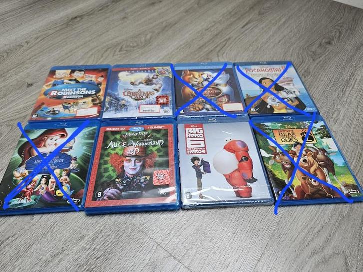 Disney dvd's en blu ray, Cd's en Dvd's, Dvd's | Kinderen en Jeugd, Zo goed als nieuw, Alle leeftijden, Ophalen of Verzenden