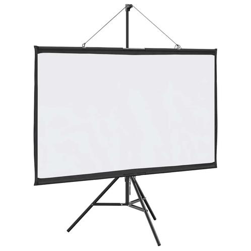 Projectiescherm 250 cm breed met statief, Audio, Tv en Foto, Projectieschermen, Zo goed als nieuw, Ophalen