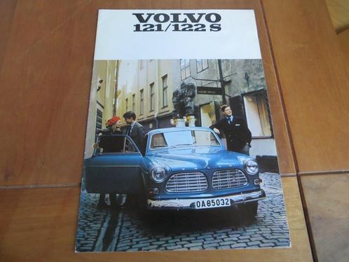Folder Volvo 121, Volvo 122 S Amazon 1968, B20-motor, Boeken, Auto's | Folders en Tijdschriften, Zo goed als nieuw, Volvo, Ophalen of Verzenden