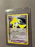 Jirachi Holo Pokémon, Ophalen of Verzenden, Zo goed als nieuw, Losse kaart