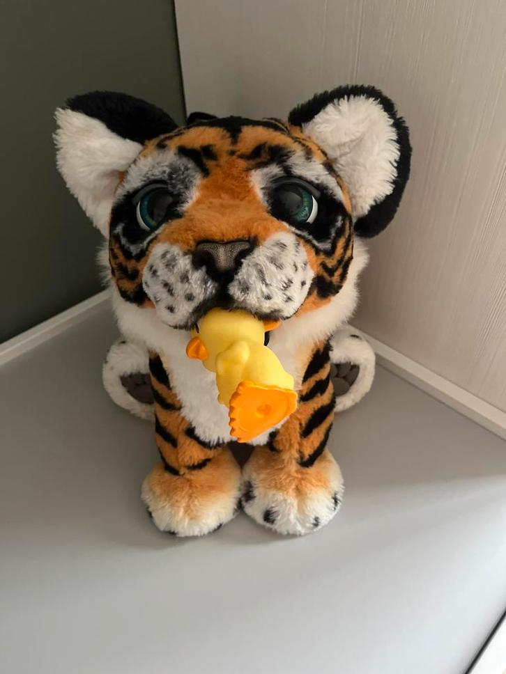 FurReal interactieve tijger, Kinderen en Baby's, Speelgoed | Actiefiguren, Zo goed als nieuw, Ophalen of Verzenden