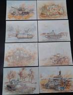 Militaire Tanks ansichtkaarten pst te koop, Ophalen of Verzenden, Ongelopen, Politiek en Historie