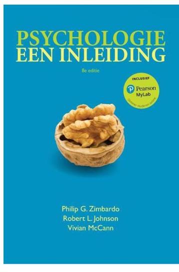 Psychologie, een inleiding. Schoolboek hbo vpk. beschikbaar voor biedingen
