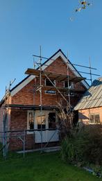 Steiger te koop - H Jukken steiger, Doe-het-zelf en Verbouw, Steigers, Ophalen, Gebruikt, Gevelsteiger, 5 meter of hoger