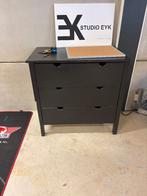 Ikea ladekast zwart, Huis en Inrichting, Kasten | Ladekasten, Ophalen, Gebruikt, 50 tot 100 cm, 3 of 4 laden