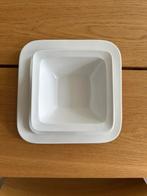 Wit Servies - 24 Delig, Huis en Inrichting, Keuken | Servies, Ophalen of Verzenden, Zo goed als nieuw, Effen, Bord(en)