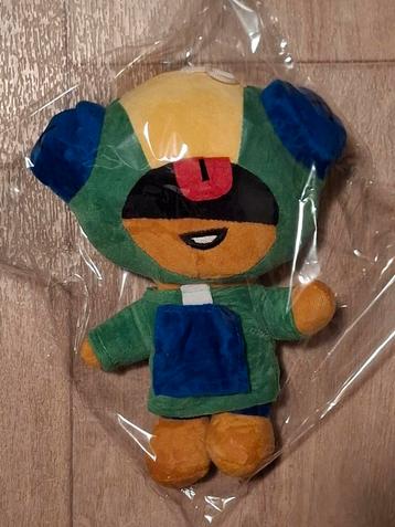 Leon Brawlstars knuffel beschikbaar voor biedingen