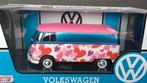 Volkswagen VW Transporter T1 Valentine 1:24 Motormax Pol, Hobby en Vrije tijd, Modelauto's | 1:24, Verzenden, Zo goed als nieuw