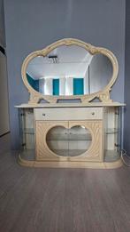 Kaptafel met Spiegel - Romantische Stijl, Huis en Inrichting, Tafels | Kaptafels, Ophalen, Overige materialen, Gebruikt, 100 tot 150 cm