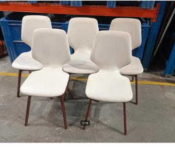 retro 6 Webe stijl eetkamerstoelen, '60 jaren stoelen beschikbaar voor biedingen