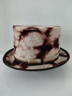 Handgemaakte zijdemelusine vilten hoed - Maat 58, Hoed, Nieuw, Ophalen of Verzenden, 58 of 59 cm (L, 7¼ of ⅜ inch)