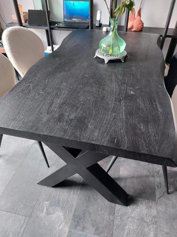 Mango Houten Eettafel 160cm + Onderhoudsset beschikbaar voor biedingen